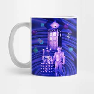 christmas dalek dr who Mug